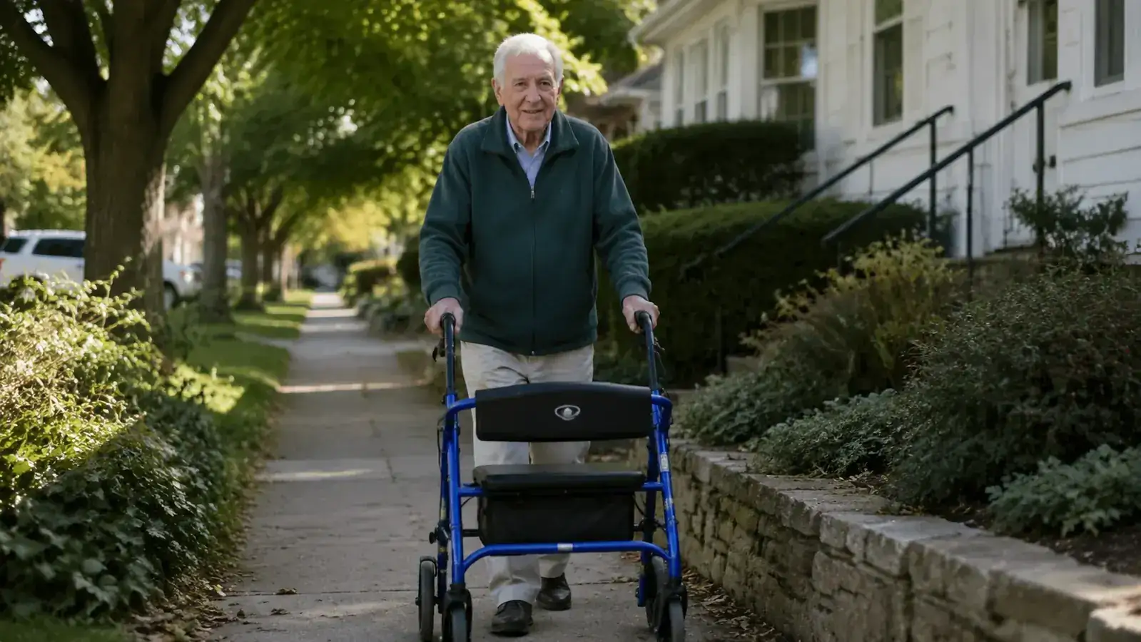 How to Adjust a Rollator Walker for a Senior (Height, Brakes, and Posture)