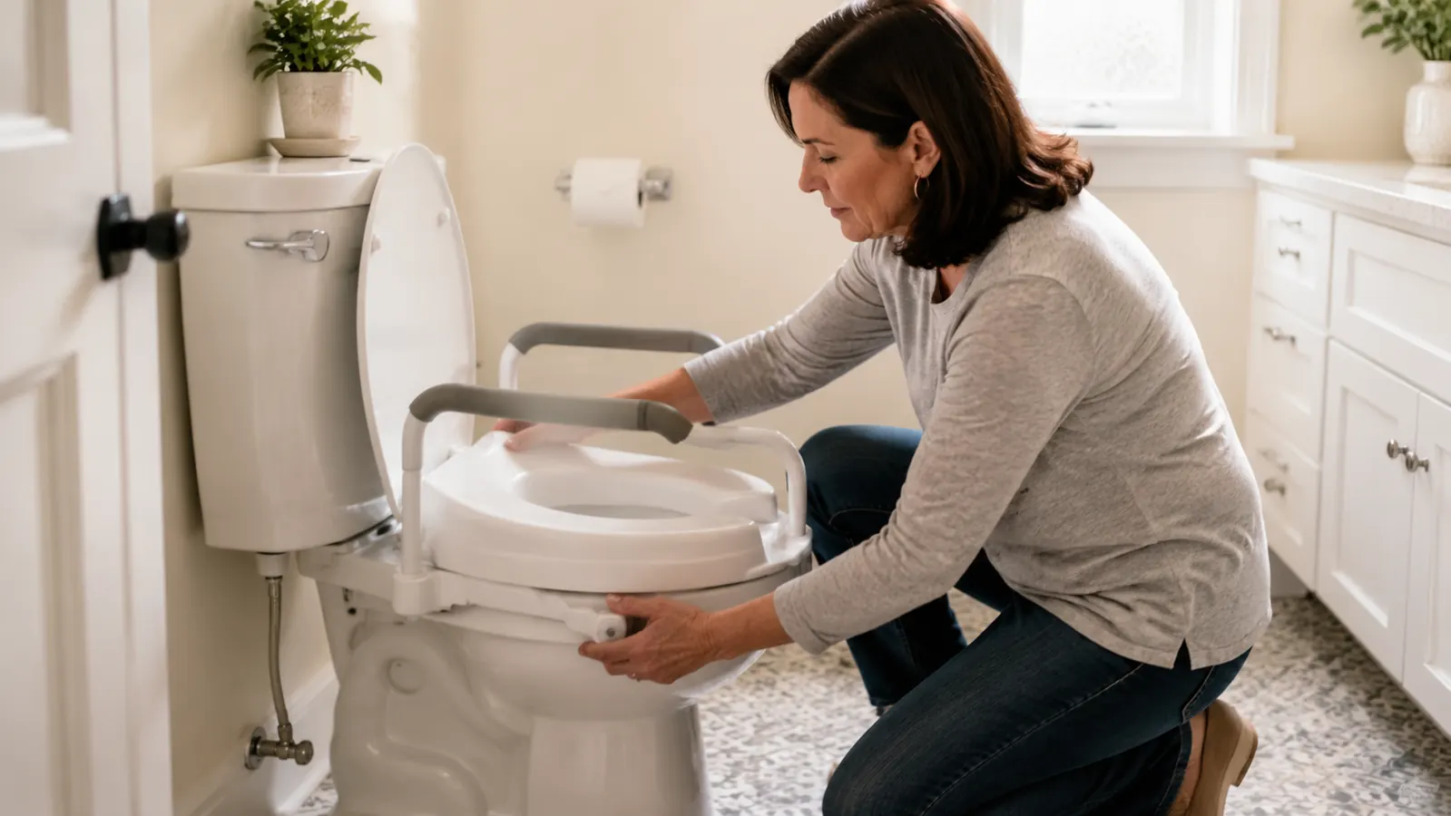 How to Install a Raised Toilet Seat for an Elderly Person (The Right Way)
