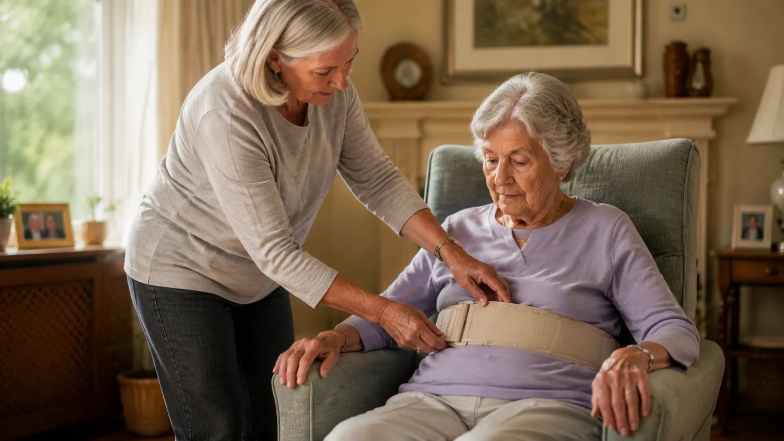 How to Use a Gait Belt to Transfer an Elderly Person Safely